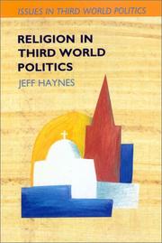 Cover of: Religion in Third World Politics (Issues in Third World Politics)