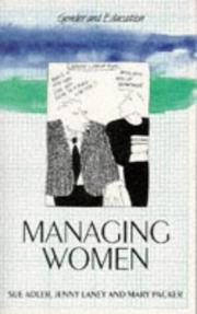 Managing women by Sue Adler