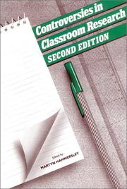 Cover of: Controversies in classroom research: a reader