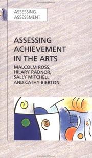 Cover of: Assessing achievement in the arts