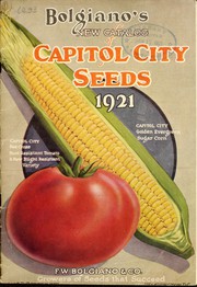 Bolgiano's capitol city seeds by F.W. Bolgiano & Co