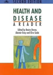 Cover of: Health and disease: a reader