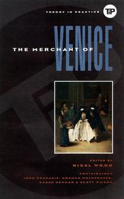 Cover of: The merchant of Venice by edited by Nigel Wood.