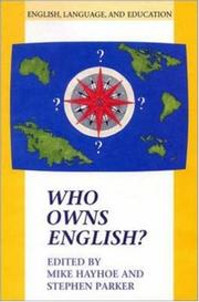 Cover of: Who owns English?