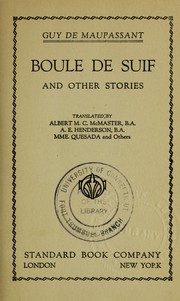 Cover of Boule de suif