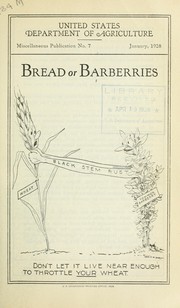 Cover of: Bread or barberries by Edith M. Patch