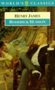 Cover of: Roderick Hudson by Henry James