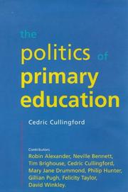 Cover of: The politics of primary education