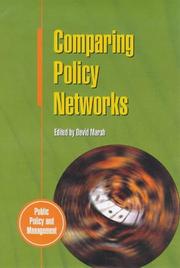 Cover of: Comparing policy networks