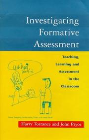 Cover of: Investigating formative assessment by Harry Torrance