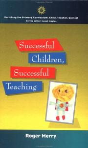 Cover of: Successful children, successful teaching