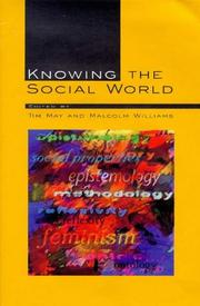 Cover of: Knowing the social world