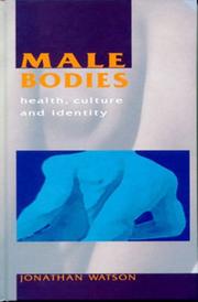 Cover of: Male Bodies by Jonathan Watson, Jonathan Watson