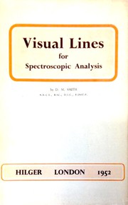 Cover of: Visual lines for spectroscopic analysis.