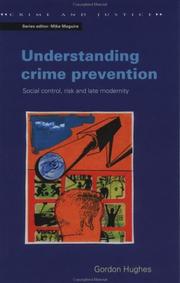 Understanding crime prevention by Hughes, Gordon