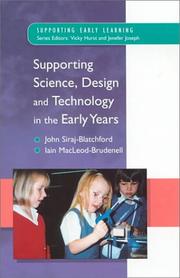 Cover of: Supporting Science, Design and Technology in the Early Years (Supporting Early Learning)