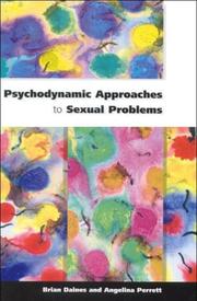 Cover of: Psychodynamic Approaches to Sexual Problems