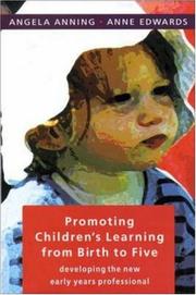 Cover of: Promoting Children's Learning From Birth To Five