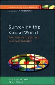Surveying the social world by Alan Aldridge