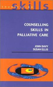 Cover of: Counselling skills in palliative care