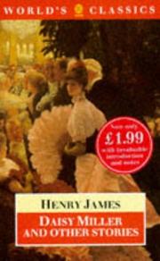 Cover of: Daisy Miller and other stories by Henry James