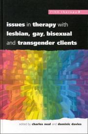 Cover of: Issues in Therapy With Lesbian, Gay, Bisexual and Transgendered Clients