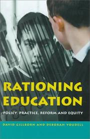 Cover of: Rationing Education: Policy, Practice, Reform and Equity