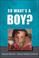 Cover of: So what's a boy?