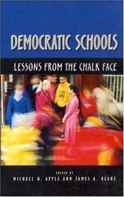 Cover of: Democractic Schools