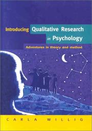Cover of: Introducing Qualitative Research in Psychology | Carla Willig