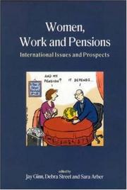 Cover of: Women, Work, and Pensions: International Issues and Prospects