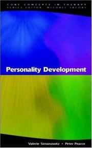 Cover of: Personality Development (Core Concepts in Therapy)