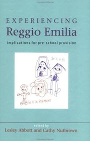 Cover of: Experiencing Reggio Emilia by 