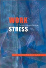 Cover of: Work Stress by David Wainwright, Michael Calnan