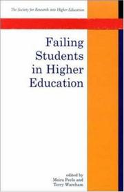 Cover of: Failing Students in Higher Education by Peelo