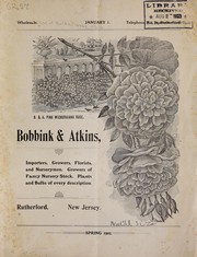 Cover of: Wholesale by Bobbink & Atkins (Nursery)