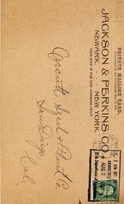 Cover of: Clematis for mailing by Jackson & Perkins Co