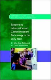 Cover of: Supporting ICT in the Early Years (Supporting Early Learning)