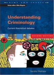 Cover of: Understanding criminology by Sandra Walklate