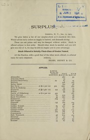 Cover of: Surplus by Henry & Co Sears