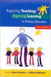 Cover of: Beginning Teaching by Janet Moyles