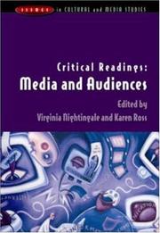 Cover of: Critical Readings: Media and Audiences (Issues in Cultural and Media Studies)