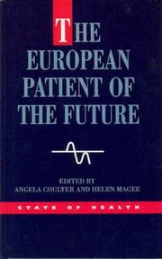 Cover of: The European Patient of the Future (State of Health)