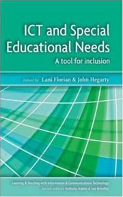 Cover of: ICT and Special Educational Needs (Learning & Teaching with Information & Communications Technology)