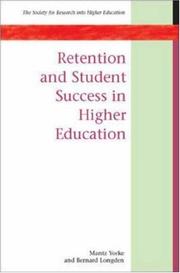 Cover of: Retention & Student Success in Higher Education