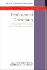 Professional Doctorates by David Scott