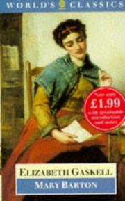 Cover of: Mary Barton (World's Classics) by Elizabeth Cleghorn Gaskell