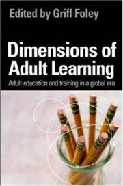 Cover of: Dimensions of Adult Learning by Griff Foley