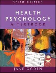 Cover of: Health Psychology by Jane Ogden