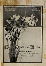 Cover of: Hardy plants and bulbs by Thomas Meehan and Sons